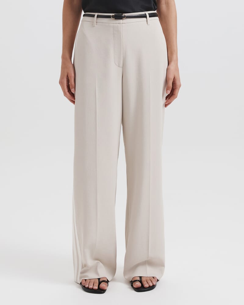 Dharma Side Stripe Pant in BONE