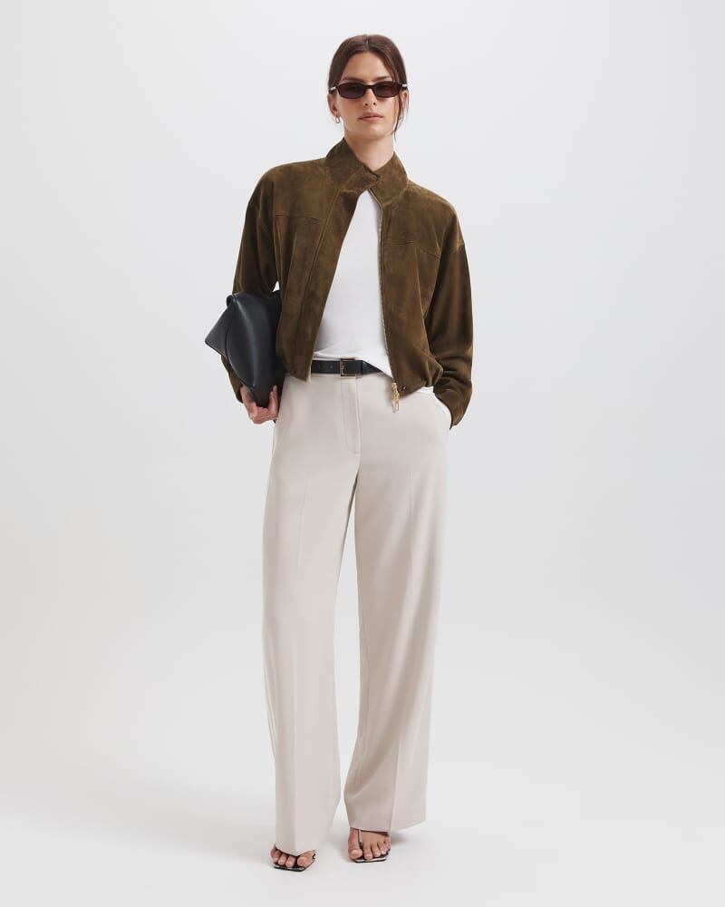 Dharma Side Stripe Pant in BONE