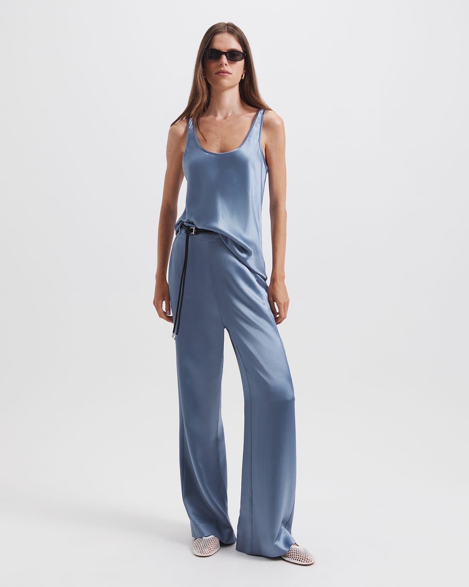 Sallee Satin Pull On Pant