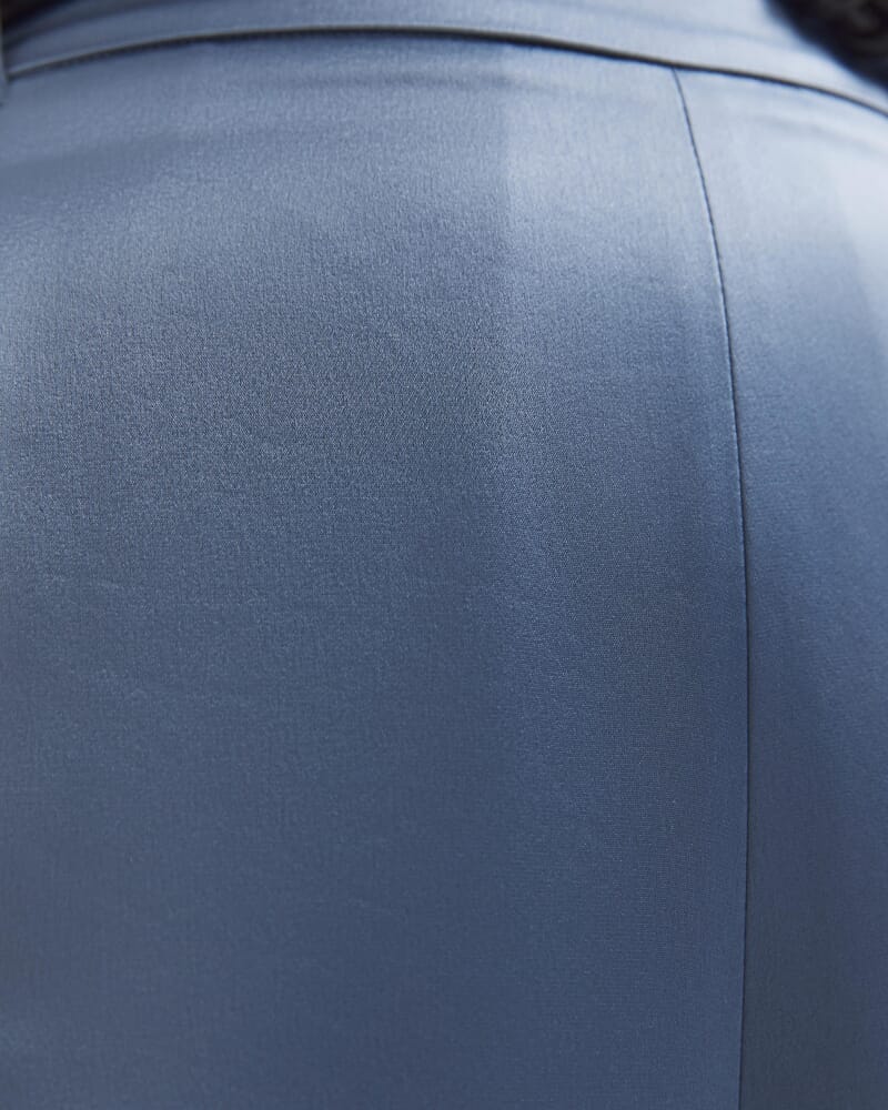 Sallee Satin Pull On Pant in MOONLIGHT