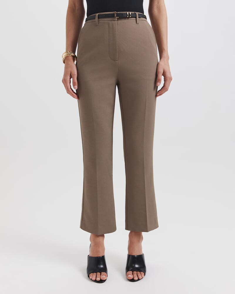 Dharma Stitch Cropped Pant in SABLE