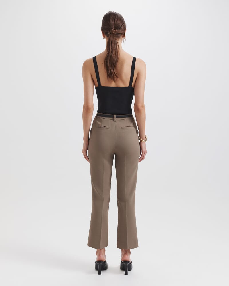 Dharma Stitch Cropped Pant in SABLE