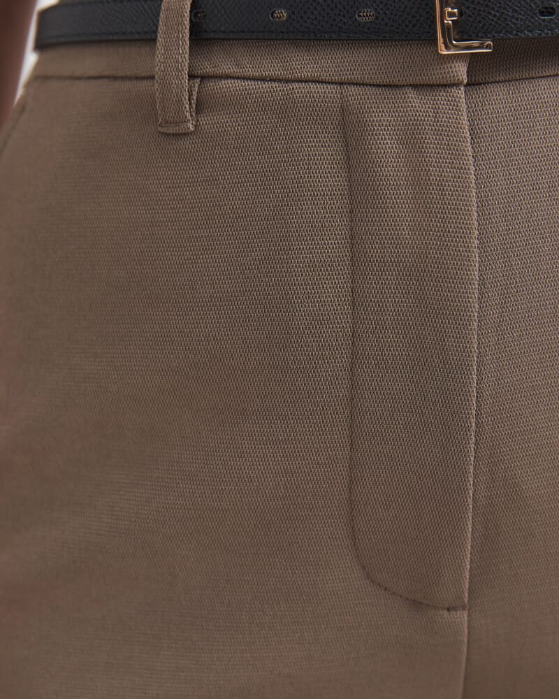 Dharma Stitch Cropped Pant in SABLE