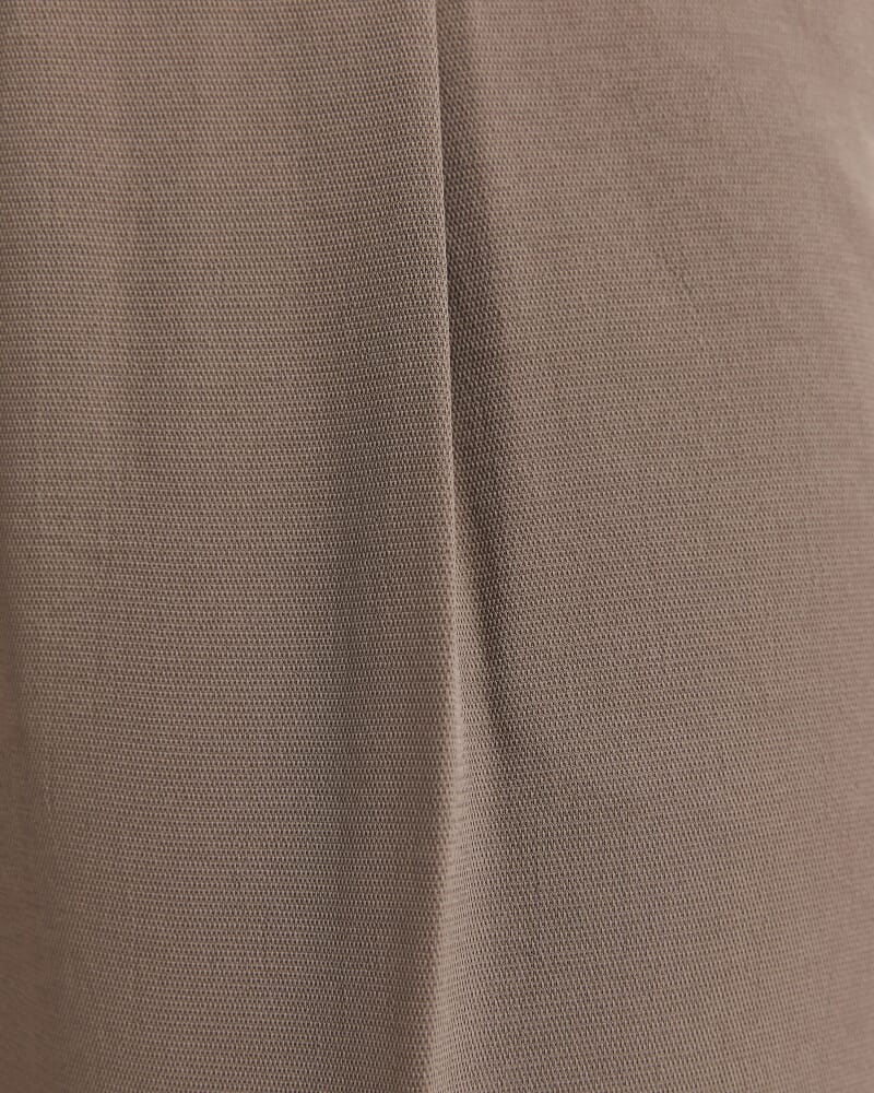 Dharma Stitch Pleat Pant in SABLE