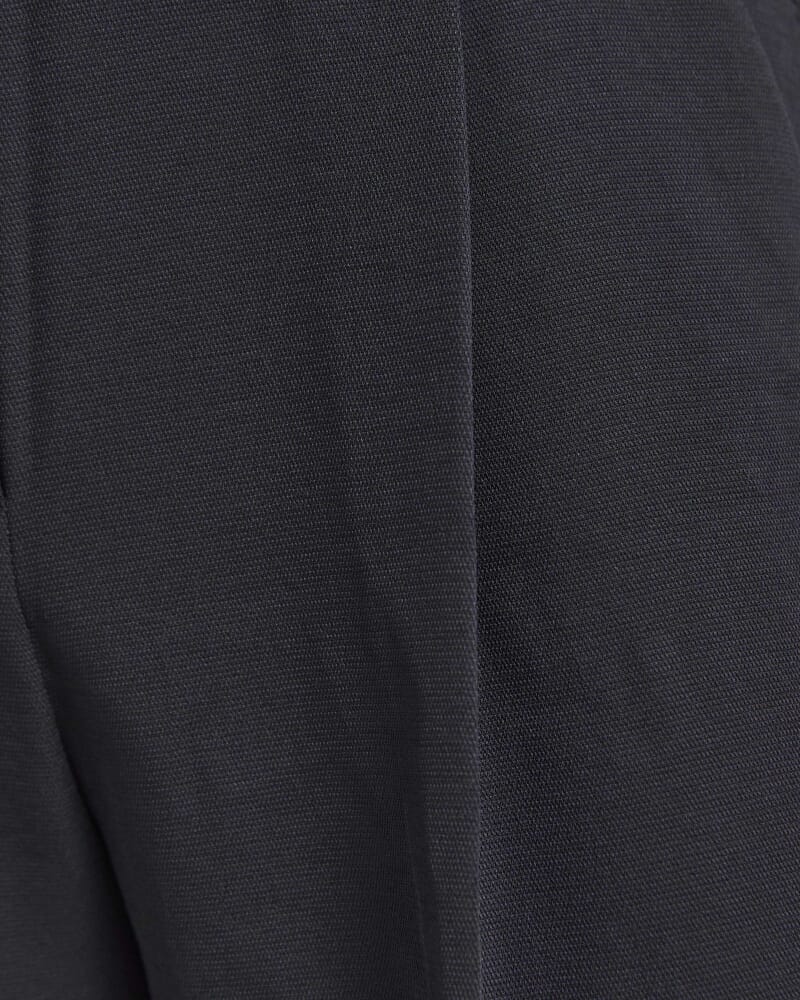 Dharma Pleat Front Pant in BLACK