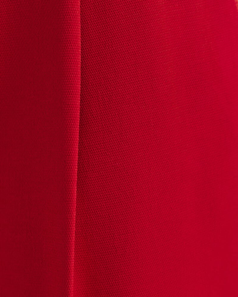 Dharma Pleat Front Pant in CRIMSON