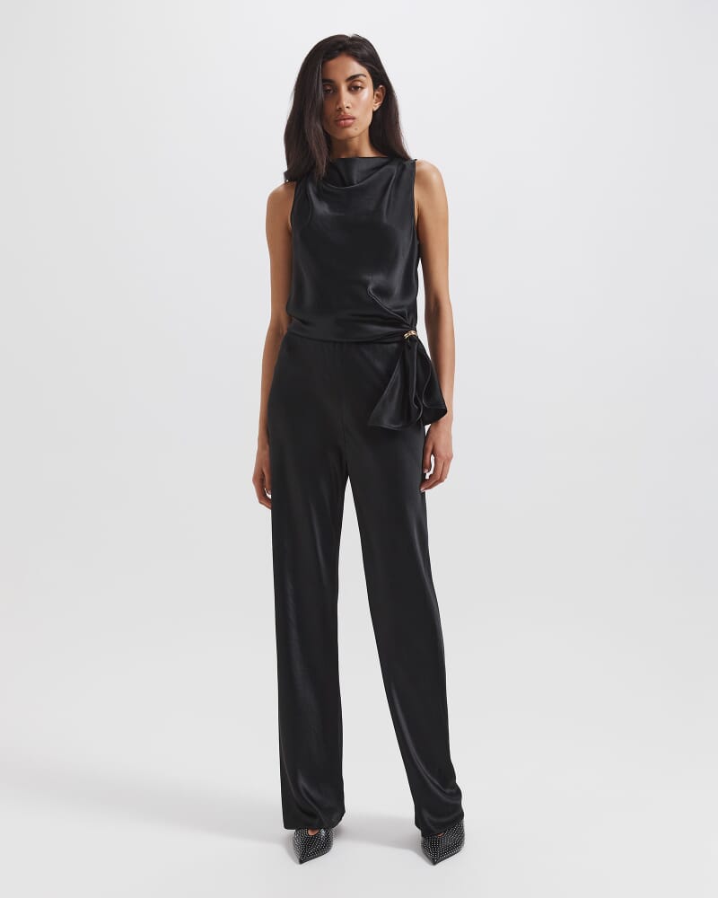 Sallee Bias Pant in BLACK