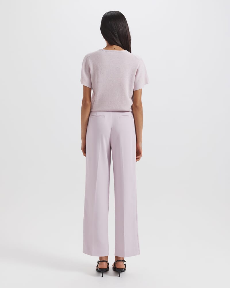 Dharma Cropped Detailed Pant in ORCHID