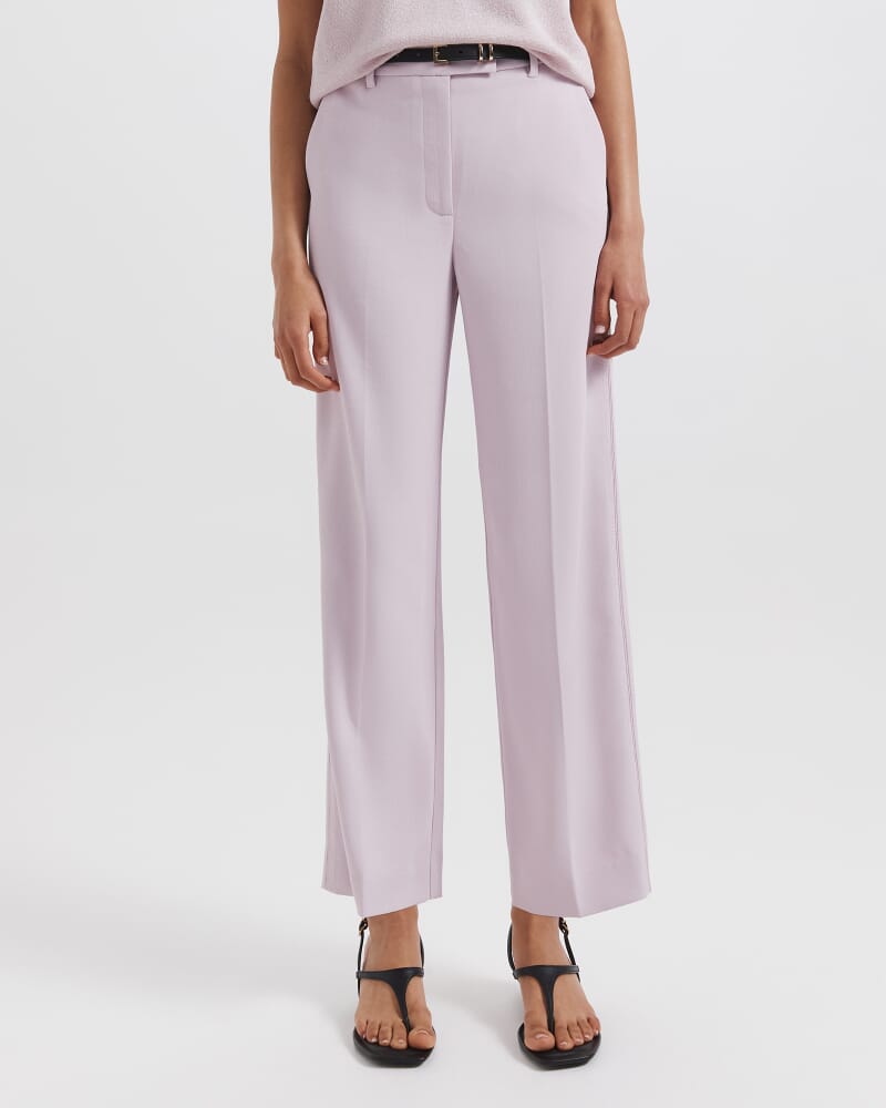 Dharma Cropped Detailed Pant in ORCHID