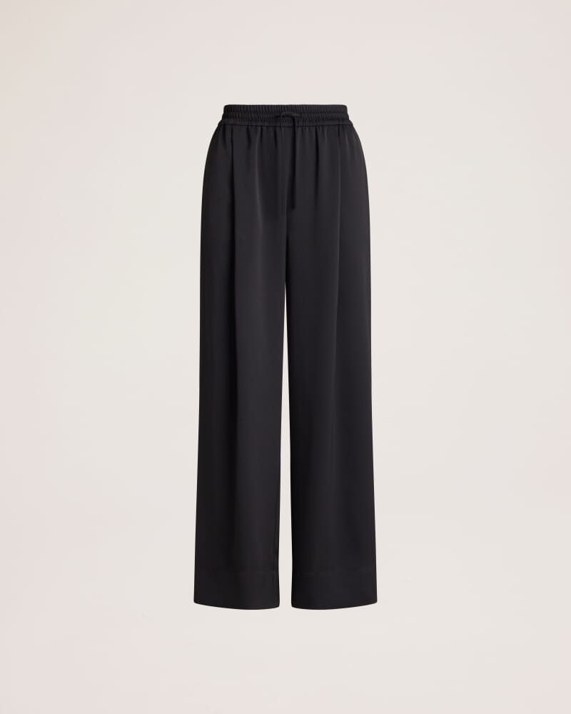 Tina Twill Pull On Pant in BLACK