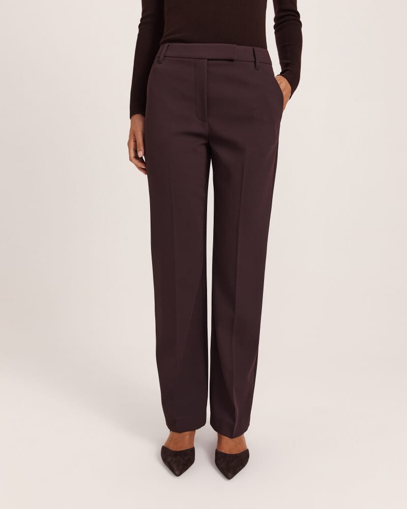 Dharma Straight Leg Pant in CAROB