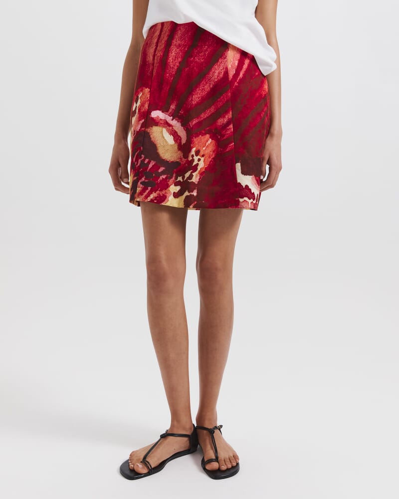 Cymbelle Mini Skirt in MULTI