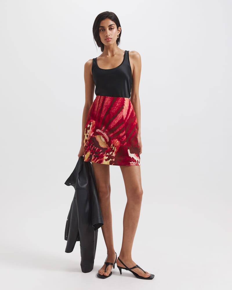 Cymbelle Mini Skirt in MULTI