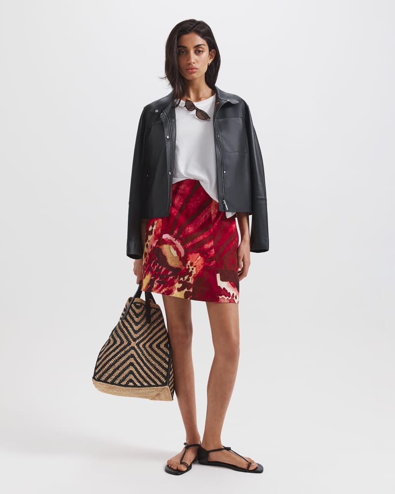 Cymbelle Mini Skirt in MULTI