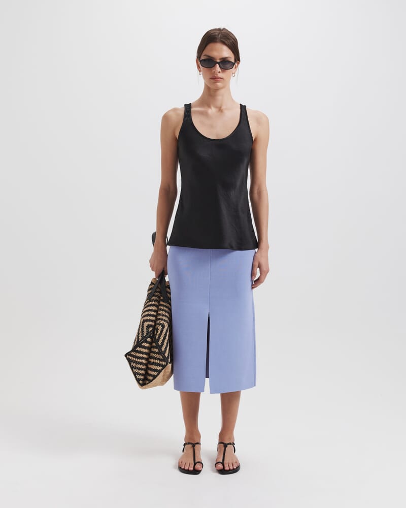 Sallee Bias Tank in BLACK