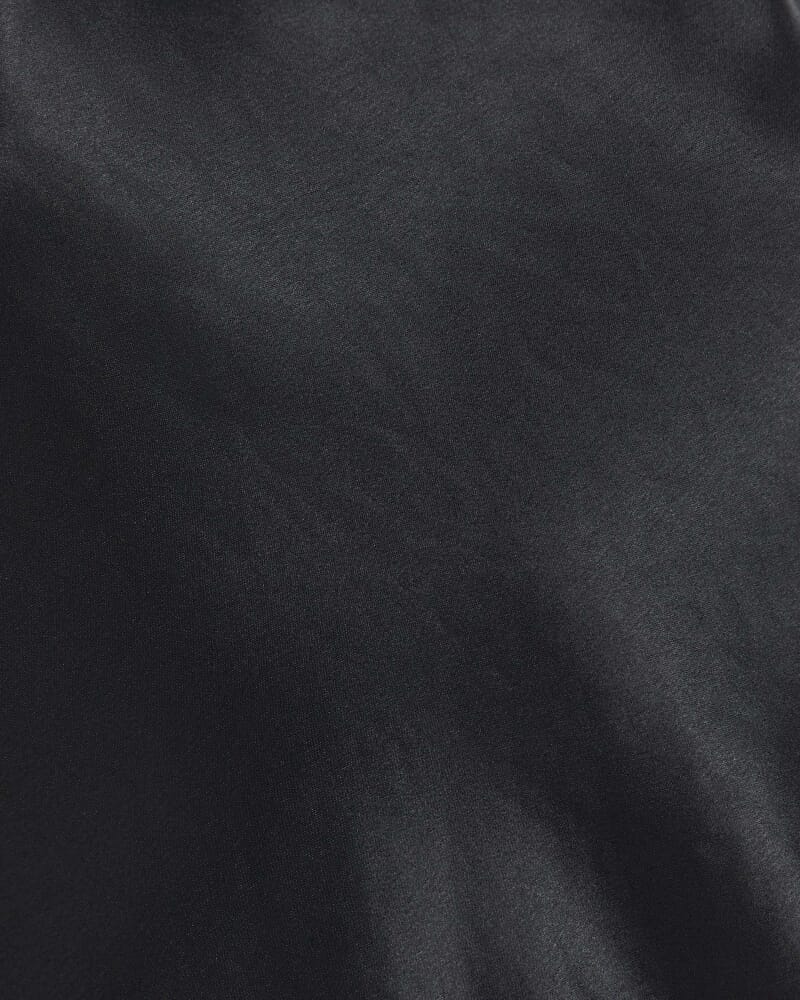 Sallee Asymmetric Tunic Top in BLACK