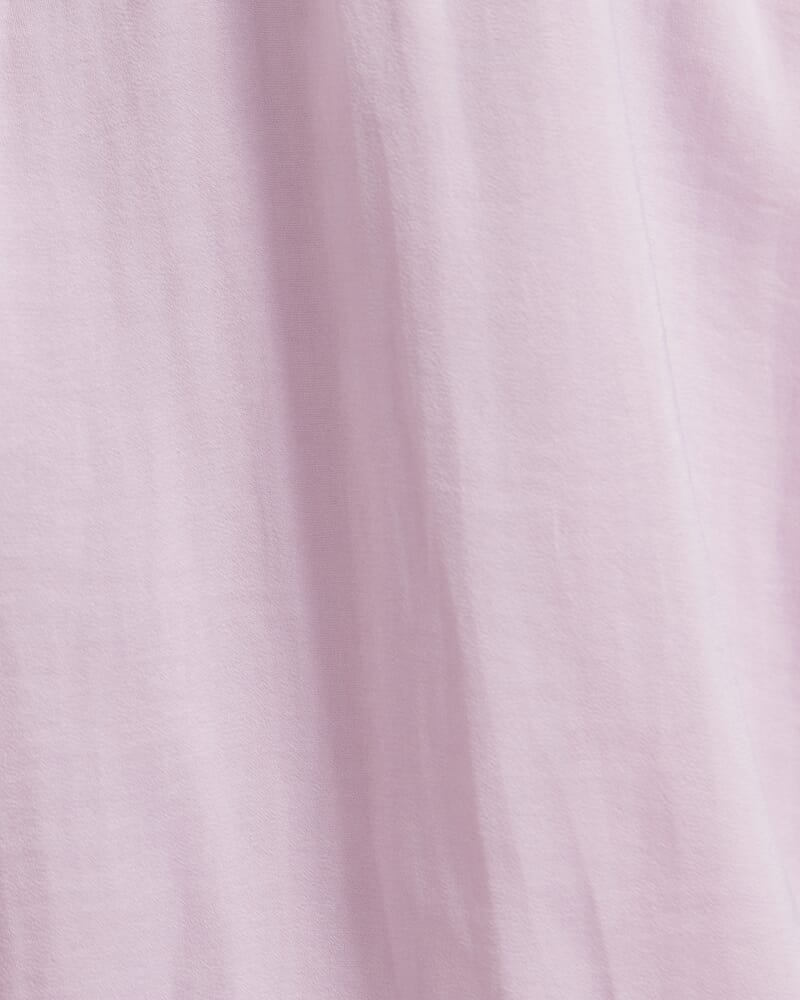 Lillian Pleat Front Blouse in THISTLE