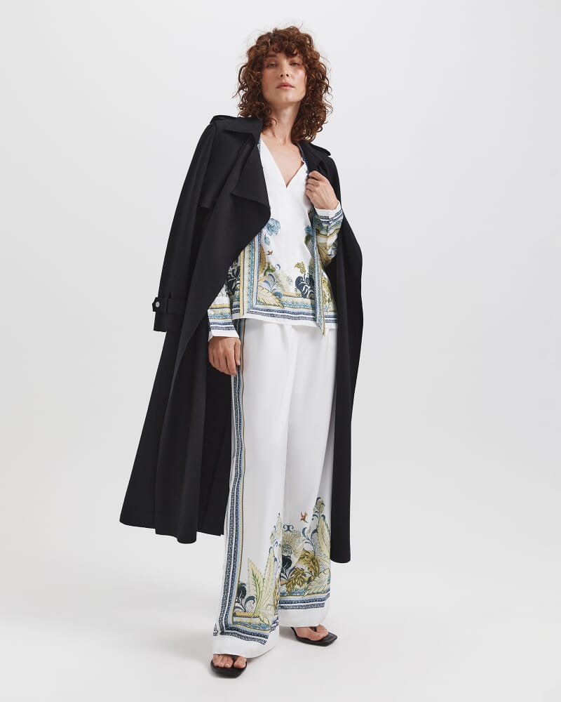 Liora Tie Neck Blouse in MULTI