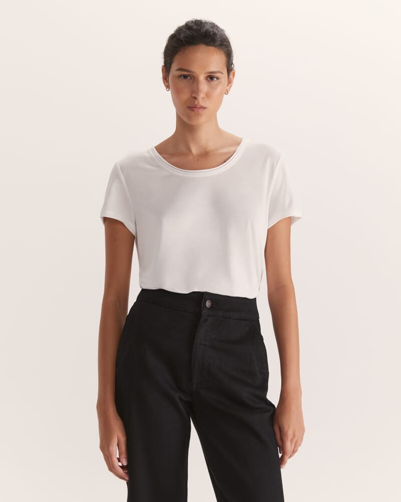 Antonia Tee in WHITE