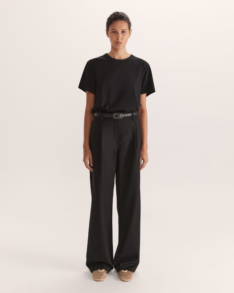Blair Short Sleeve Tee in BLACK