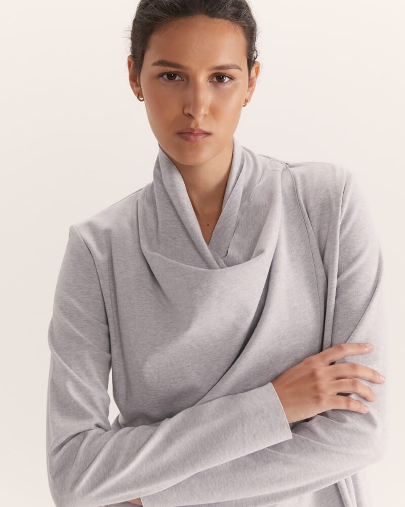 Little Karlie Cardigan in GREY MARLE