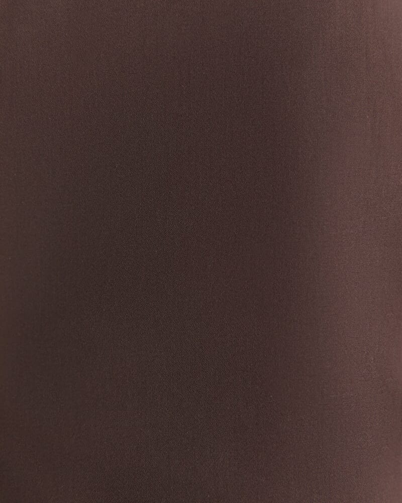 Tia Pull On Pant in CHOCOLATE