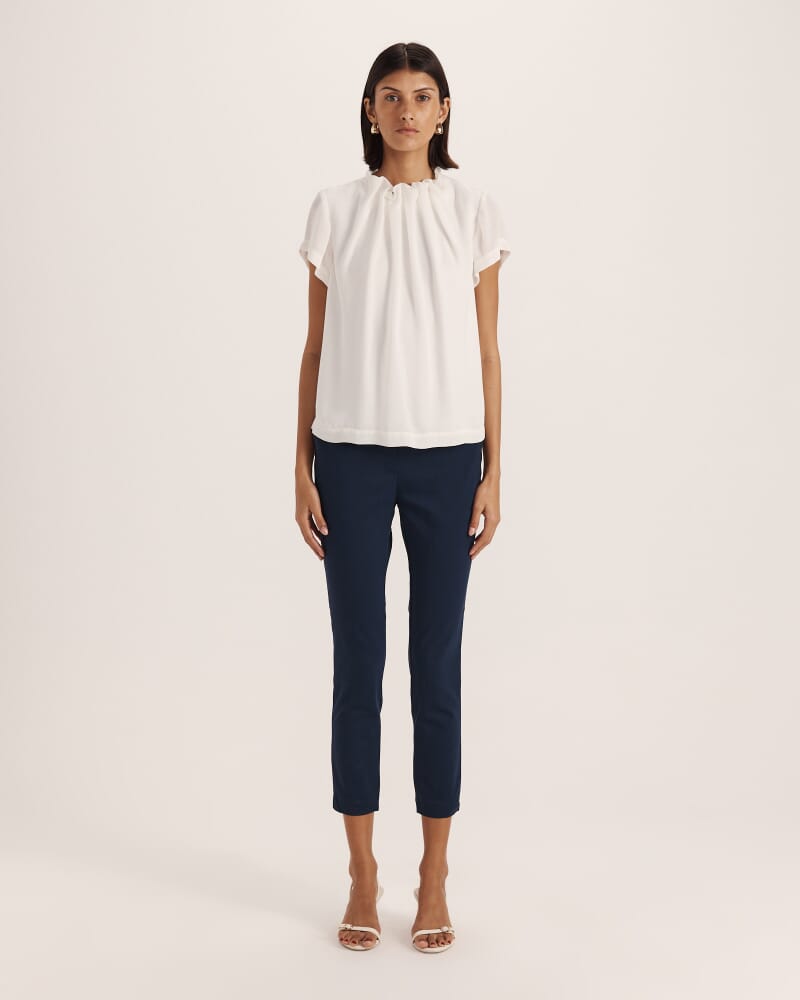 Tia Pull On Pant in INK