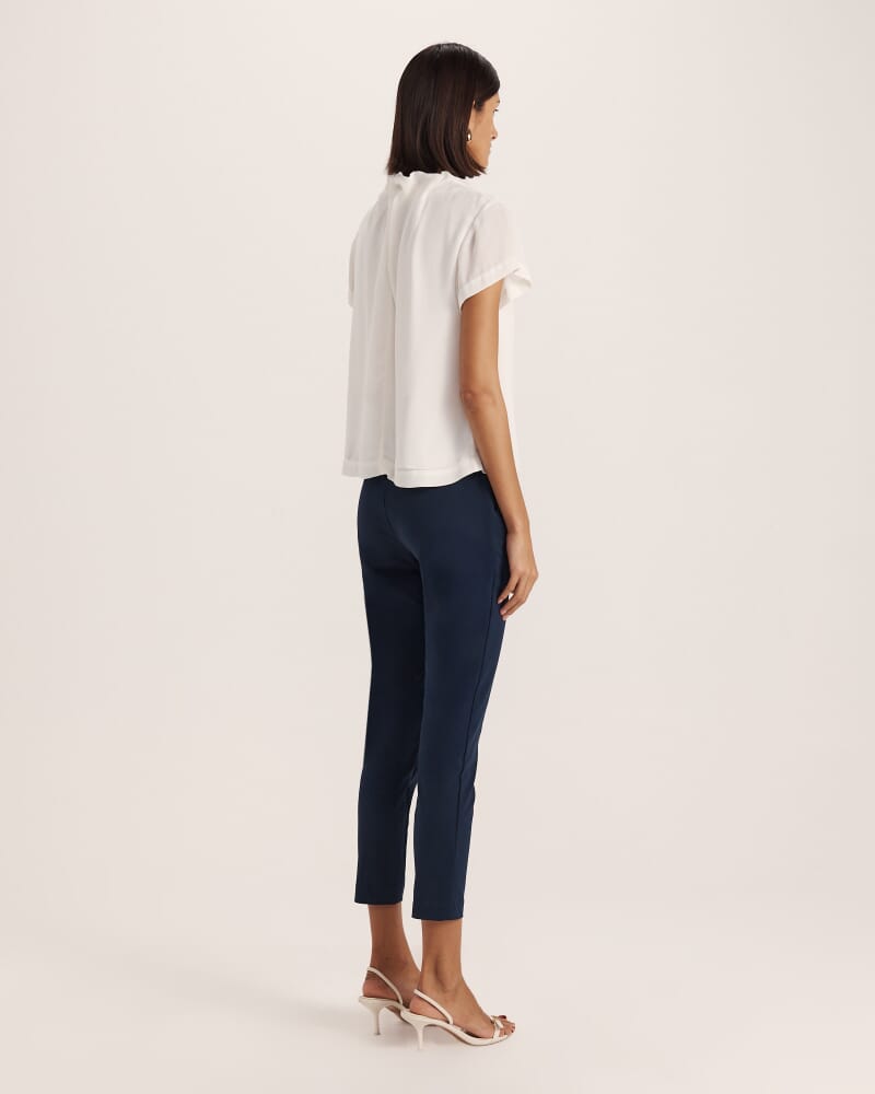 Tia Pull On Pant in INK