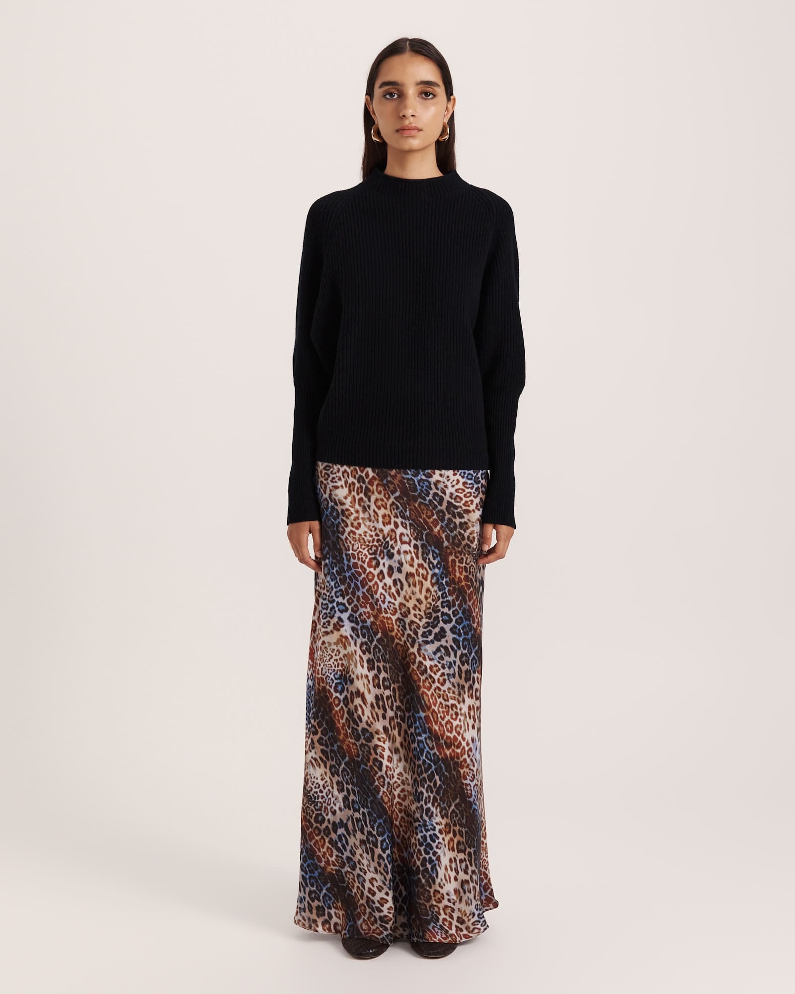 Nora Wool Batwing Sweater