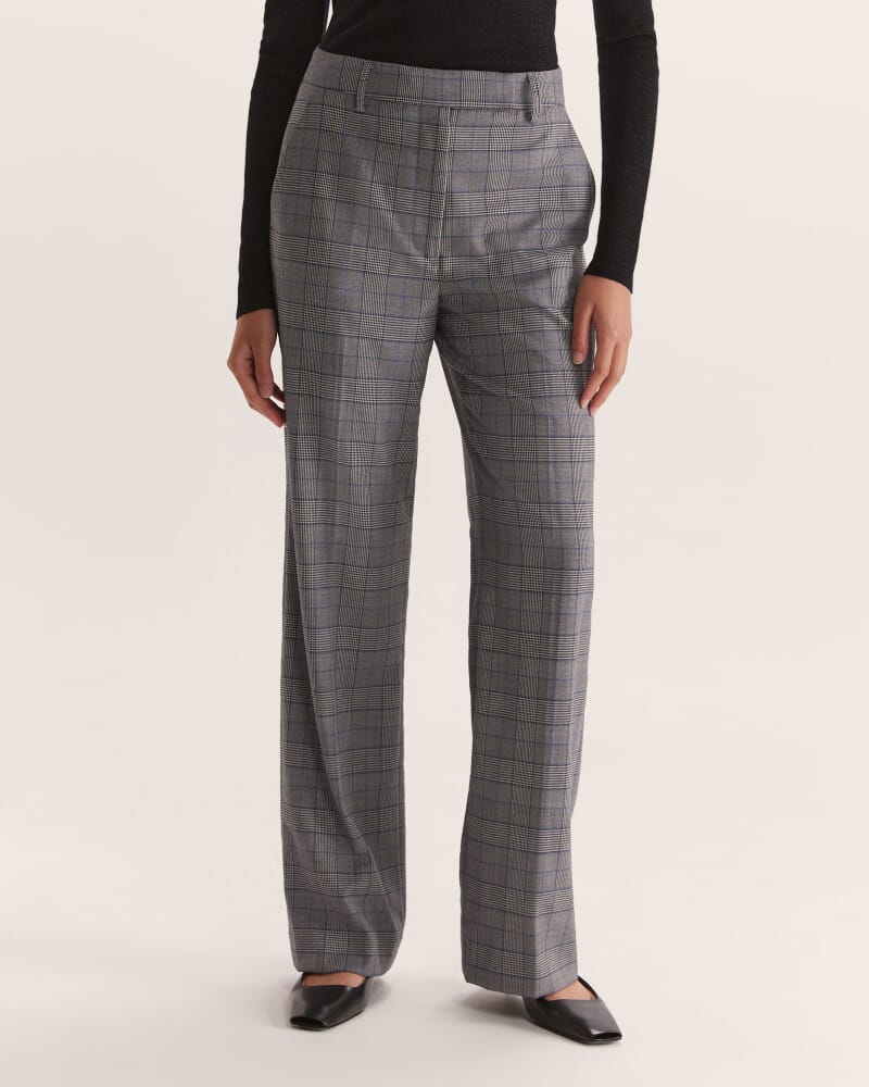 Arna Check Pant in MULTI