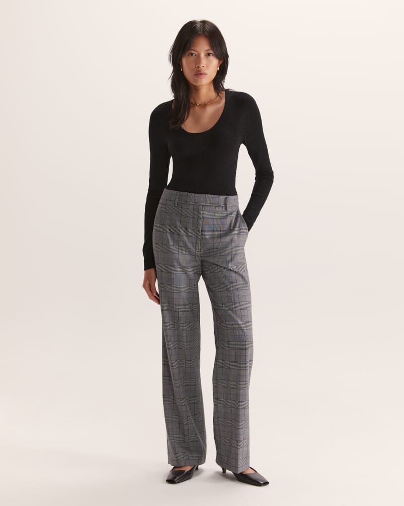 Arna Check Pant in MULTI