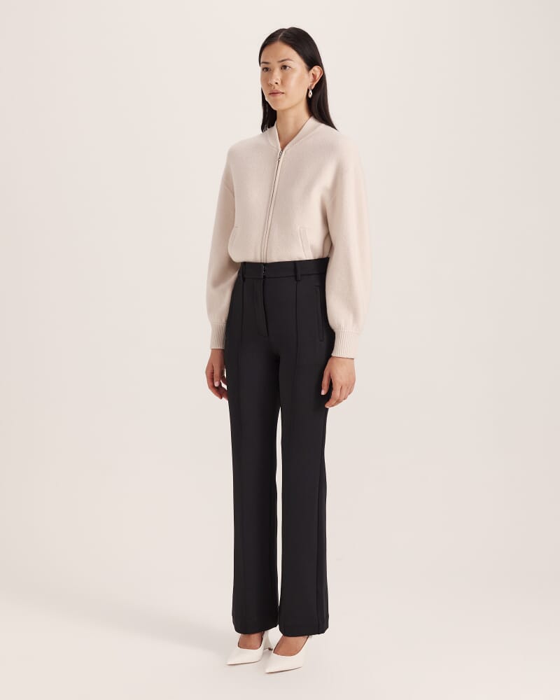 Elari Straight Leg Pant in BLACK