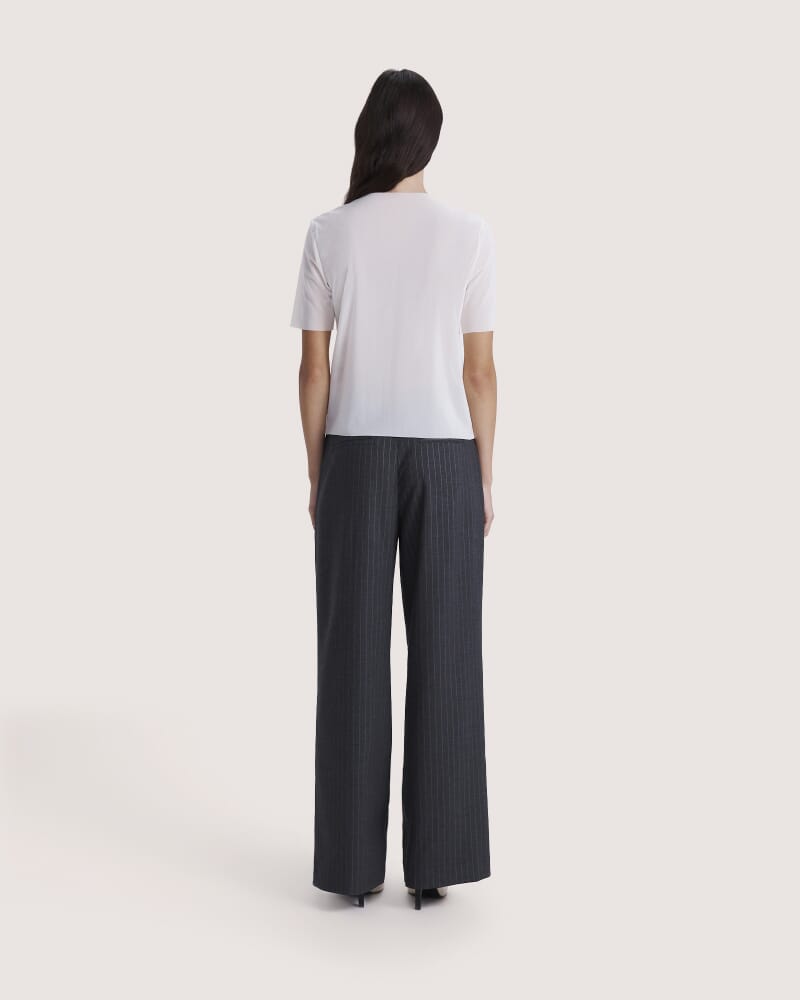 Mackenzie Short Sleeve Tee in MILK