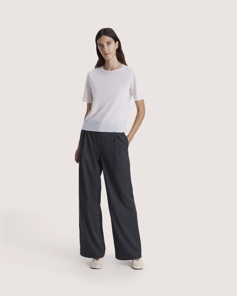 Mackenzie Short Sleeve Tee in MILK