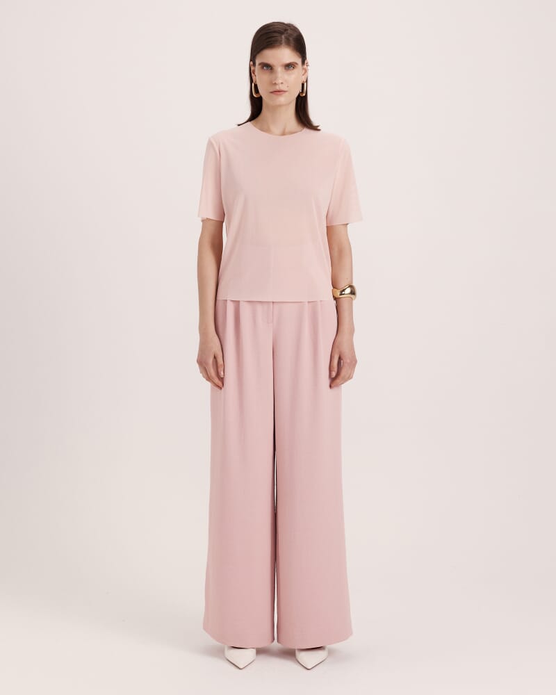 Mackenzie Short Sleeve Tee in ROSE