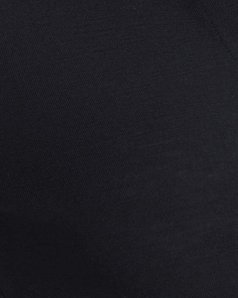 Coco Wool Long Sleeve Cardigan in BLACK