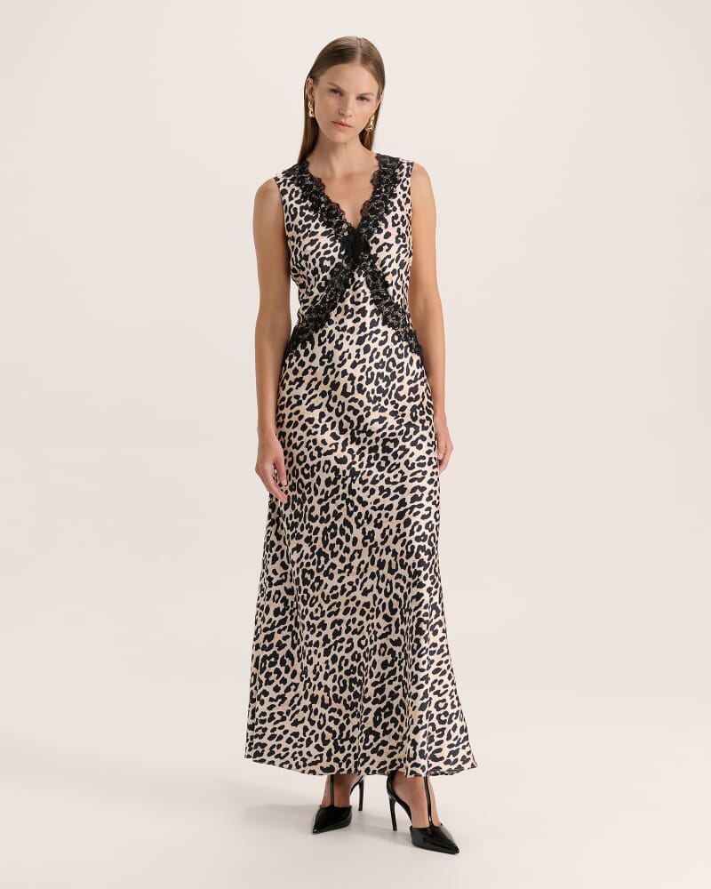 Priscilla Midi Dress in MULTI