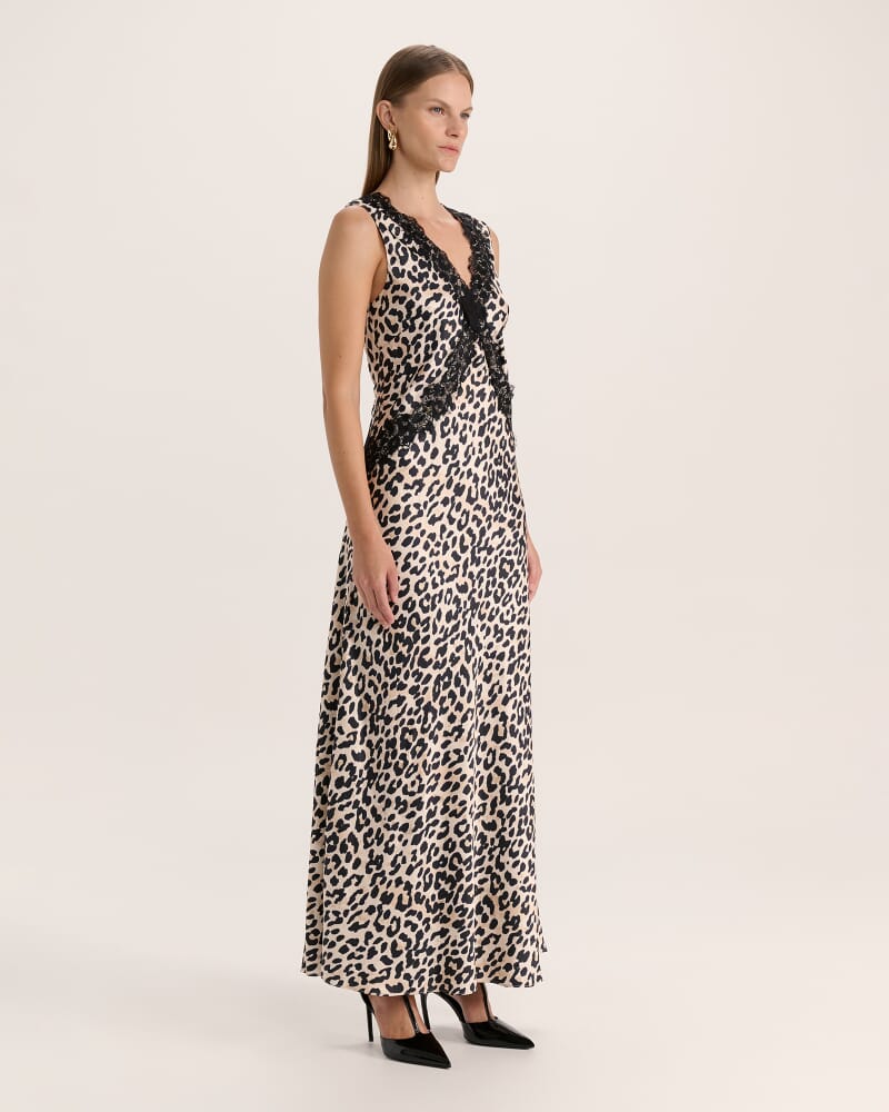 Priscilla Midi Dress in MULTI