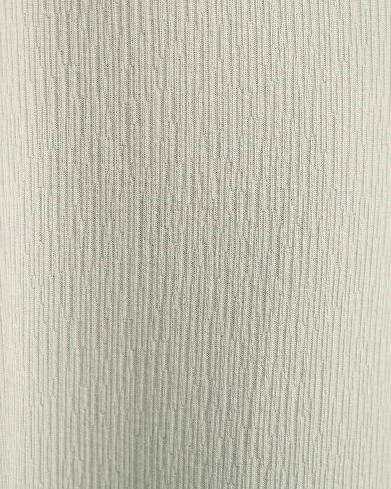 Xanthe Gathered Midi Dress in PISTACHIO