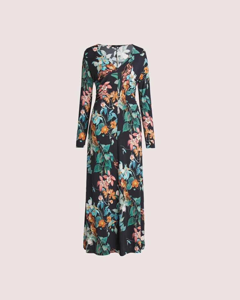 Harlow Long Sleeve Dress in MULTI