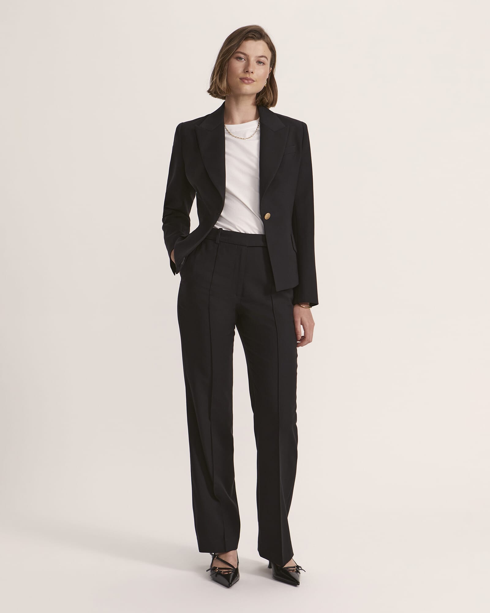 Celeste Fitted Wool Jacket