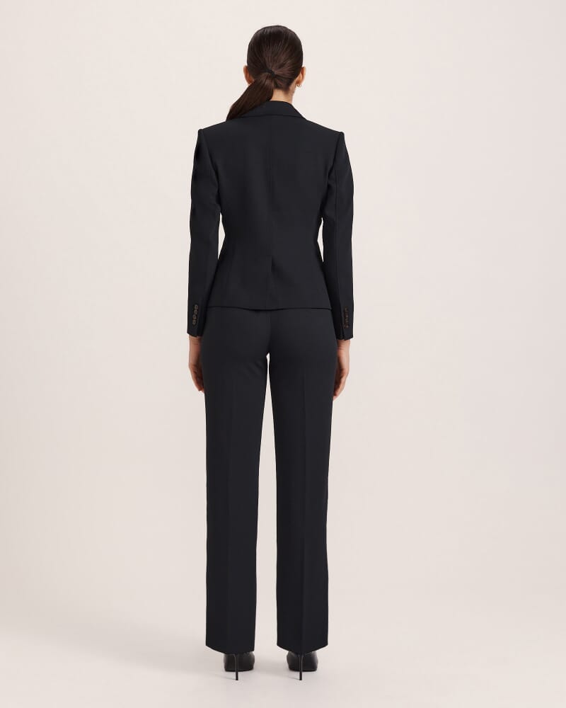 Dharma Fitted Jacket in BLACK