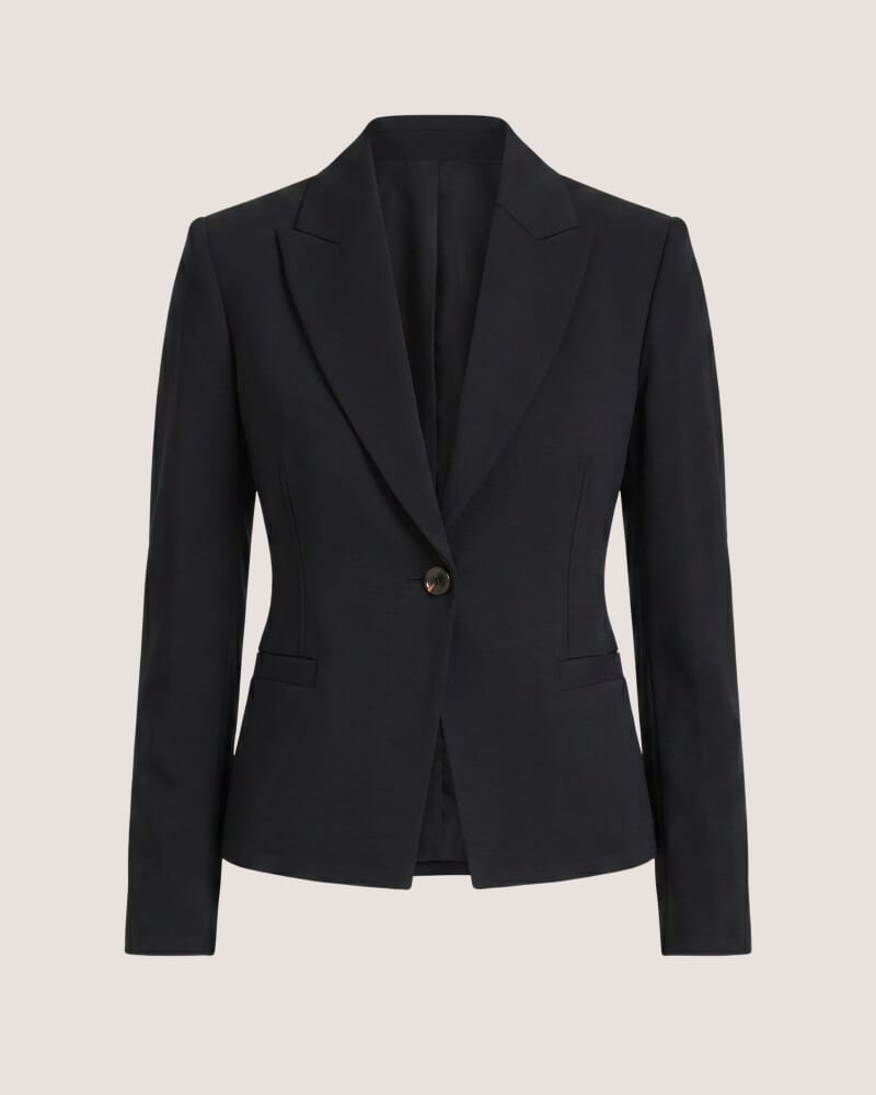 Dharma Fitted Jacket in BLACK