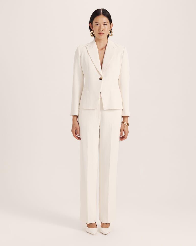 Dharma Fitted Jacket in MILK