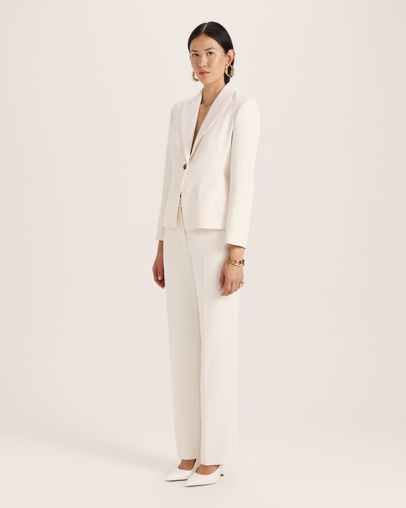 Dharma Fitted Jacket in MILK