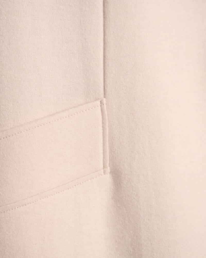 Karla Wool Short Coat in SOFT STONE