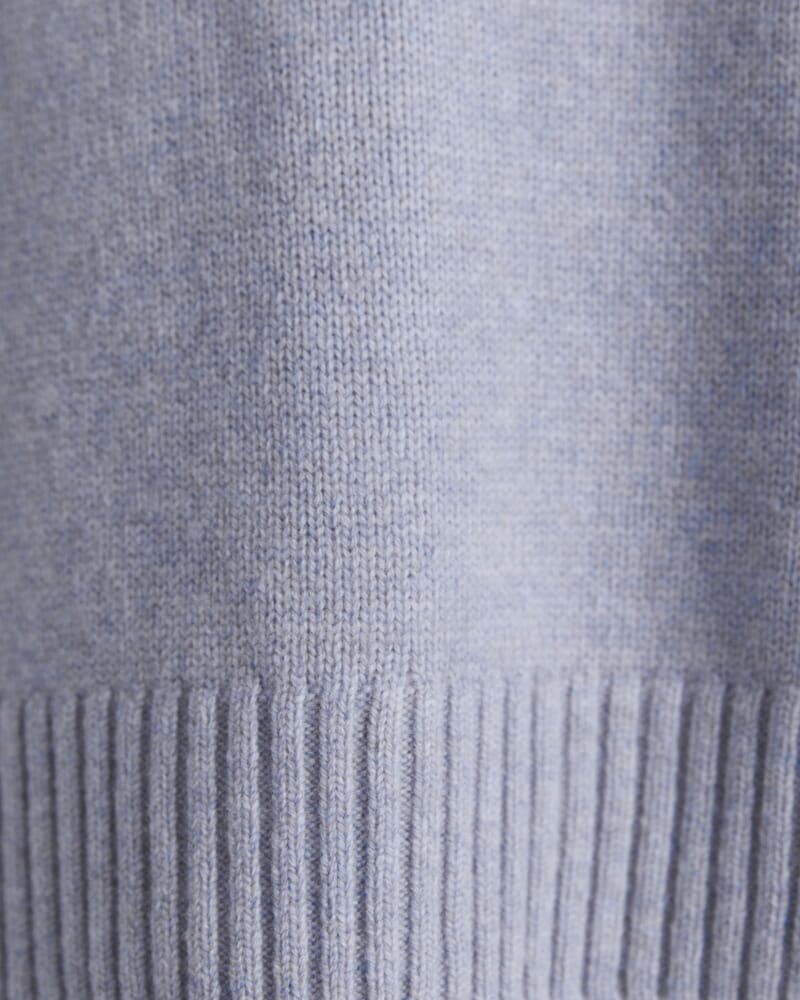 Claudia Wool Cable Bomber in MOONDUST