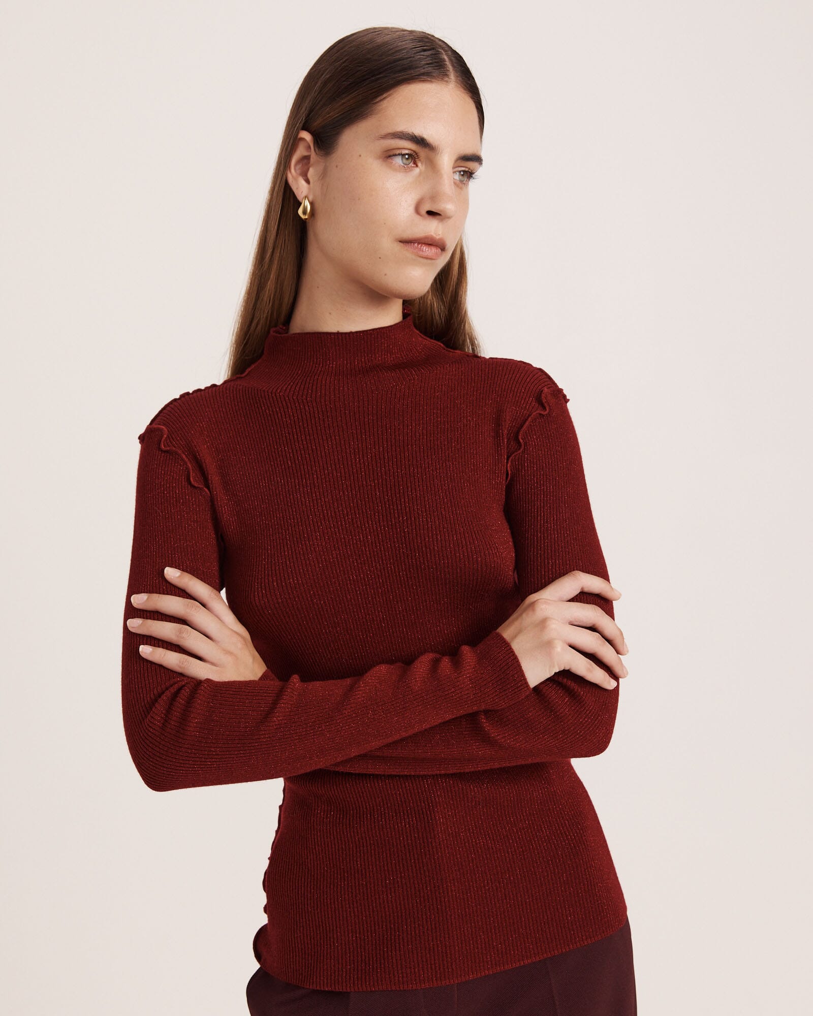 Estelle Long Sleeve Sparkling Knit