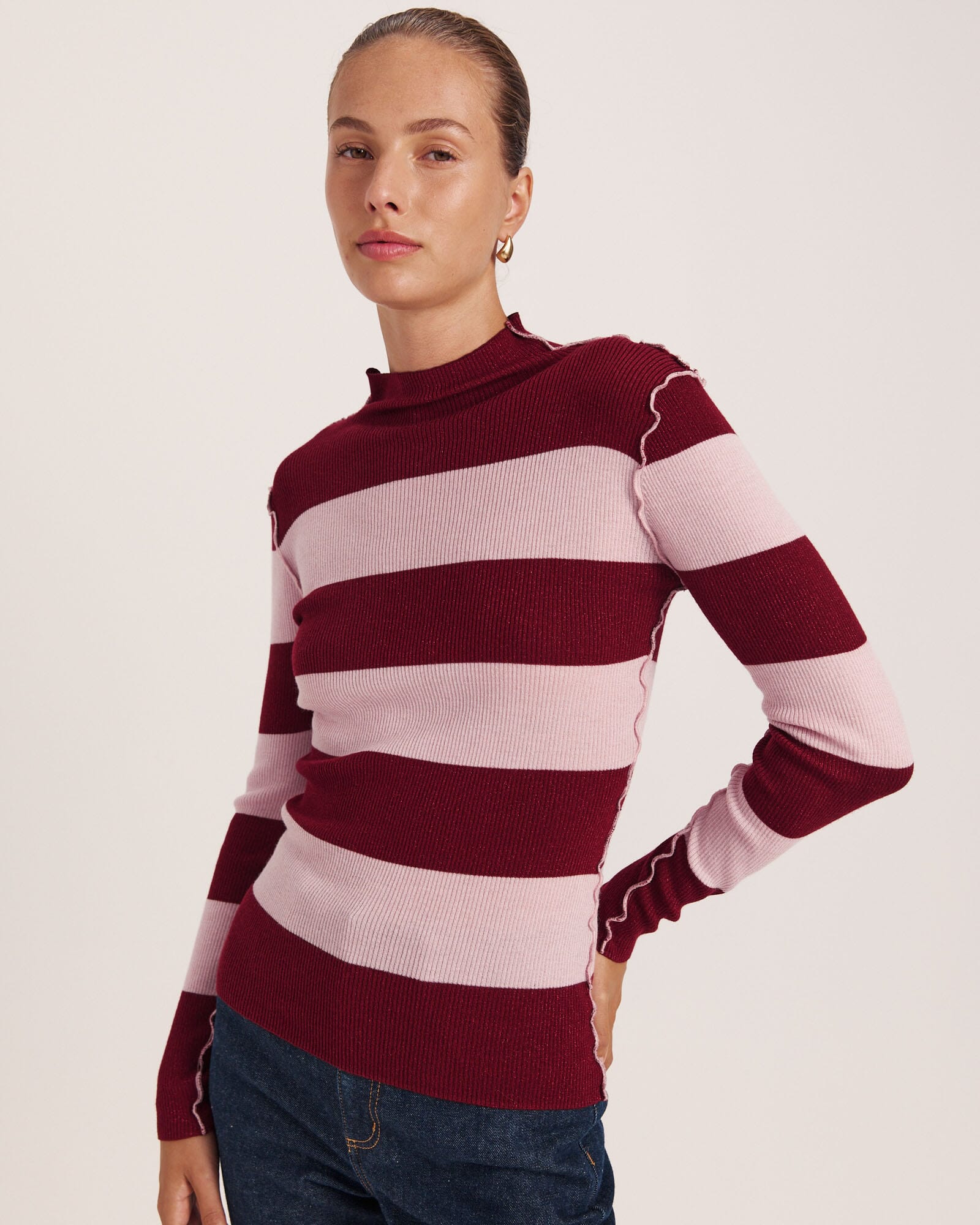 Estelle Long Sleeve Sparkling Knit