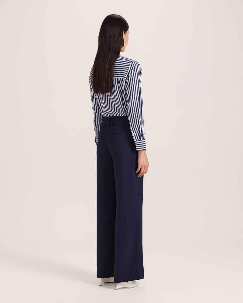Dharma Tailored Wide Leg Pant in MIDNIGHT